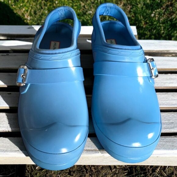 HUNTER CLOGS Size 9 Women ALL-WEATHER Summer Essential Shoe - Picture 3 of 10
